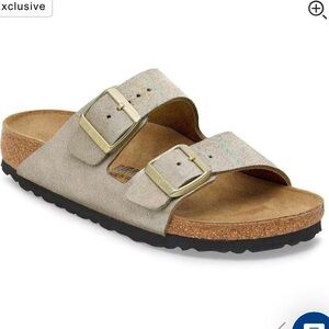 Birkenstock Arizona Taupe Sz 39 (US 8.5)